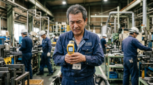 真夏に70℃超に達する工場の折板屋根-輻射熱の原因