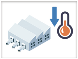 屋内温度上昇の抑制