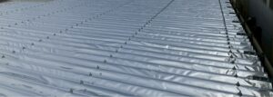 工場屋根遮熱施工後｜スカイ工法完了状態